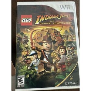 Wii LEGO Indiana Jones The Original Adventures‎ With Instruction Manual